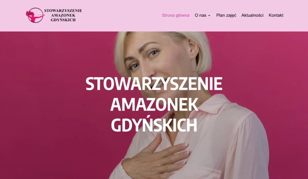 Nowa strona internetowa: Stowarzyszenie Amazonek Gdyńskich