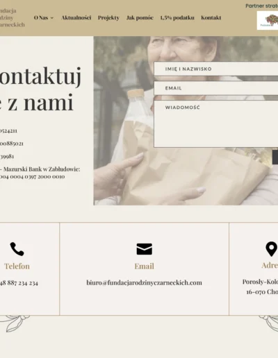 Stworzyliśmy stronę internetową dla kolejnej fundacji 3