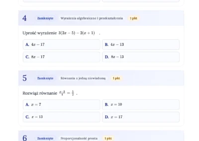 Generatory arkuszy egzaminacyjnych – egzamin ósmoklasisty 2