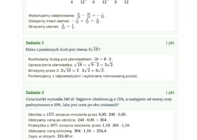 Generatory arkuszy egzaminacyjnych – egzamin ósmoklasisty 1
